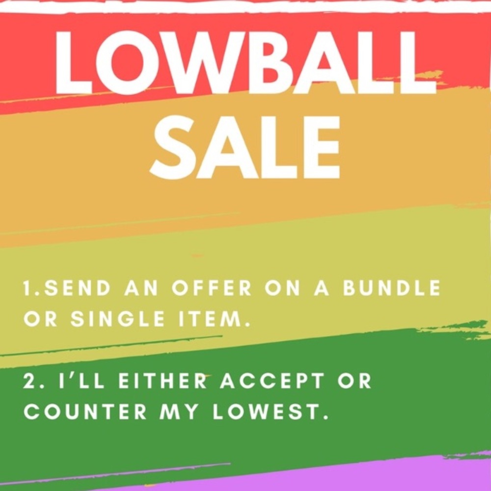 Moving sale! Everything must go!